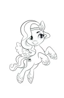 My little pony kleurplaat 13